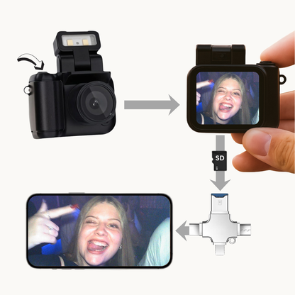 PixiCam® - Retro Mini Digitalkamera