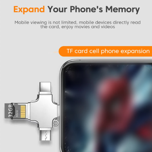 4 in 1 Mini-SD Adapter